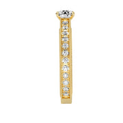 1.34 Carat Diamond 14K Yellow Gold Engagement Ring - Fashion Strada