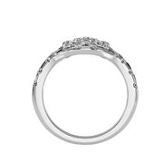 2.00 Carat Diamond 14K White Gold Engagement Ring and Wedding Band - Fashion Strada