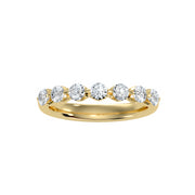 0.71 Carat Diamond 14K Yellow Gold Wedding Band - Fashion Strada