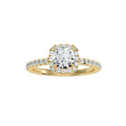 1.16 Carat Diamond 14K Yellow Gold Engagement Ring - Fashion Strada