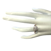 1.15 Carat Natural Diamond 14K Rose Gold Ring - Fashion Strada