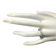 2.70 Carat Natural Diamond 14K White Gold Ring - Fashion Strada