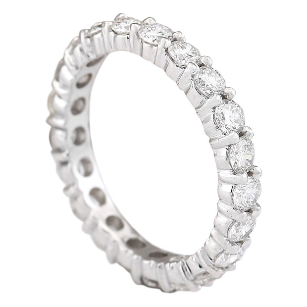 2.00 Carat Natural Diamond 14K White Gold Ring - Fashion Strada