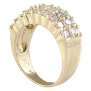 2.00 Carat Natural Diamond 14K Yellow Gold Ring - Fashion Strada