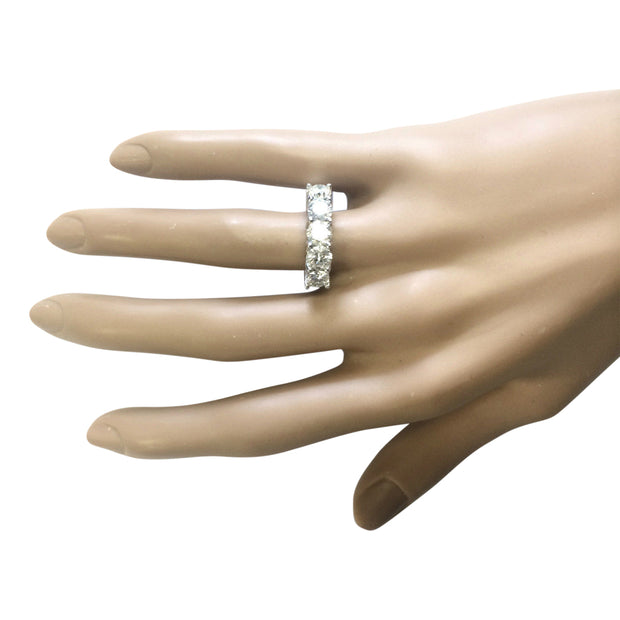 2.56 Carat Natural Diamond 14K White Gold Ring - Fashion Strada