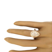 0.50 Carat Natural Diamond 14K Solid Rose Gold Ring - Fashion Strada