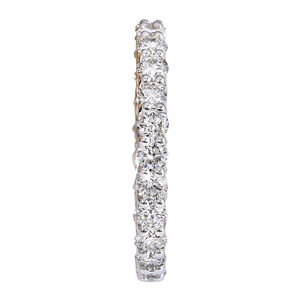 2.00 Carat Natural Diamond 14K Solid White Gold Ring - Fashion Strada